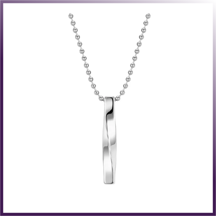 Rhombus Titanium Necklace eterus